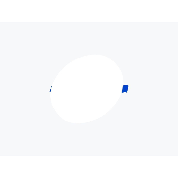 Встраиваемый светильник LEDS POWER 24Вт 6500К круглый, серия FRAME 008615