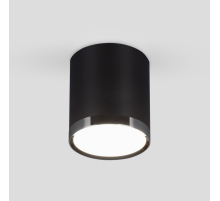 Потолочный светодиодный светильник Elektrostandard DLR024 6W 4200K черный матовый a039018