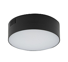 Потолочный cветильник Nowodvorski Lid Round Led Black 10406