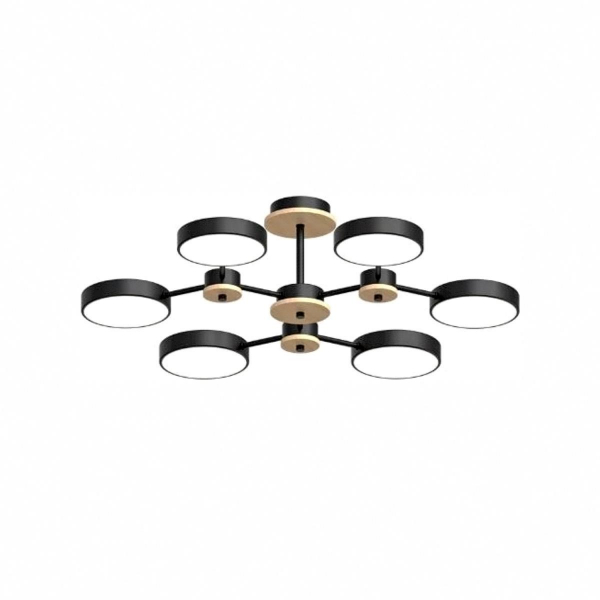 Потолочный cветильник LED4U L3216-730 BK Потолочный cветильник LED4U L3216-730 BK
