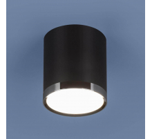 Потолочный светодиодный светильник Elektrostandard DLR024 6W 4200K черный матовый a039018