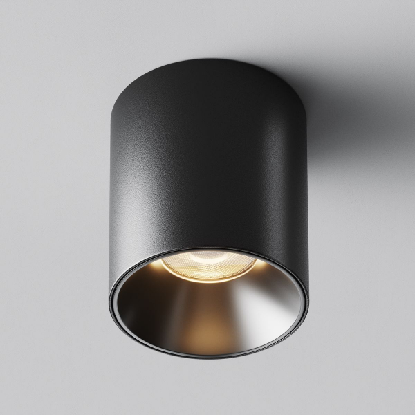 Потолочный светодиодный светильник Maytoni Technical Alfa Led C064CL-12W3K-RD-B Потолочный светодиодный светильник Maytoni Technical Alfa Led C064CL-12W3K-RD-B