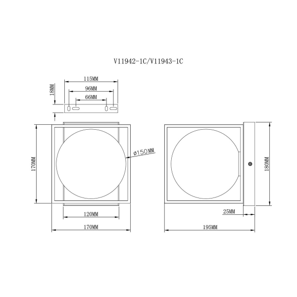 Потолочный светильник Moderli Klate V11942-1C