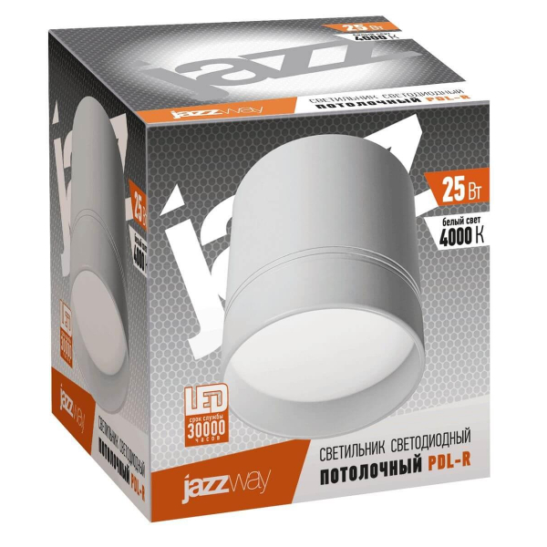 Потолочный светодиодный светильник Jazzway PDL-R 5005716 Потолочный светодиодный светильник Jazzway PDL-R 5005716