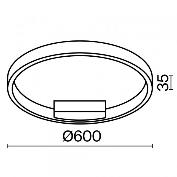 Потолочный светодиодный светильник Maytoni Rim MOD058CL-L35BSK Потолочный светодиодный светильник Maytoni Rim MOD058CL-L35BSK