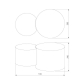Потолочный светильник TK Lighting 3440 Mona White