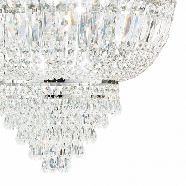 Потолочный светильник Ideal Lux Dubai PL3 Cromo 207162 Потолочный светильник Ideal Lux Dubai PL3 Cromo 207162