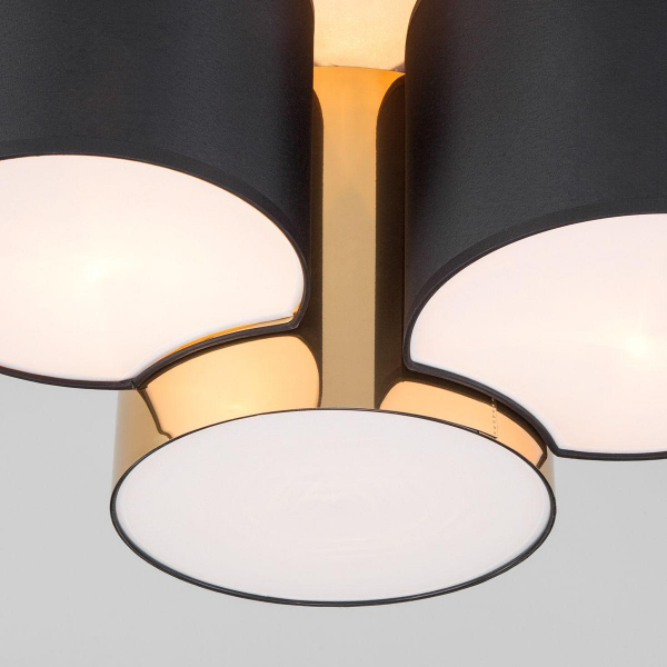 Потолочный светильник TK Lighting 3445 Mona Black/Gold Потолочный светильник TK Lighting 3445 Mona Black/Gold