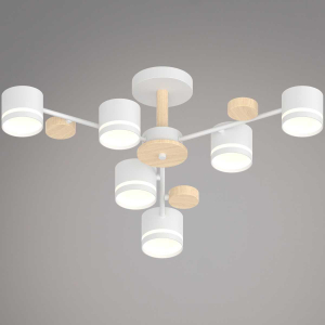 Люстра Reluce 68730-0.3-06 GX53 WH+WOOD