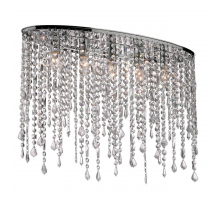 Потолочный светильник Ideal Lux Rain Pl5 Trasparente 008455