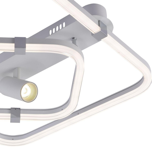 Потолочный светодиодный светильник Escada Factor 10280/2LED Потолочный светодиодный светильник Escada Factor 10280/2LED