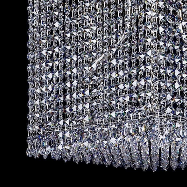 Потолочный светильник Artglass Leandra 300X300 Nickel CE Потолочный светильник Artglass Leandra 300X300 Nickel CE