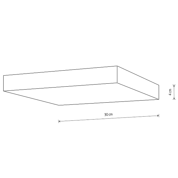 Потолочный cветильник Nowodvorski Lid Square Led White 10432