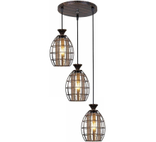 Потолочный светильник Reluce 03525-0.4-03 BK+GD