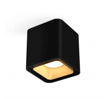 Комплект накладного светильника Ambrella light Techno Spot XS7841004 SBK/SGD черный песок/золото песок (C7841, N7704)