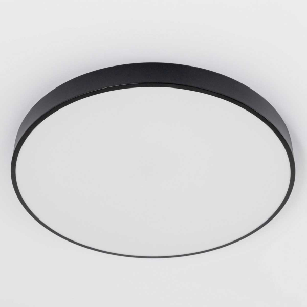 Потолочный светодиодный светильник с пультом ДУ Citilux Купер RGB Черный CL724105G1