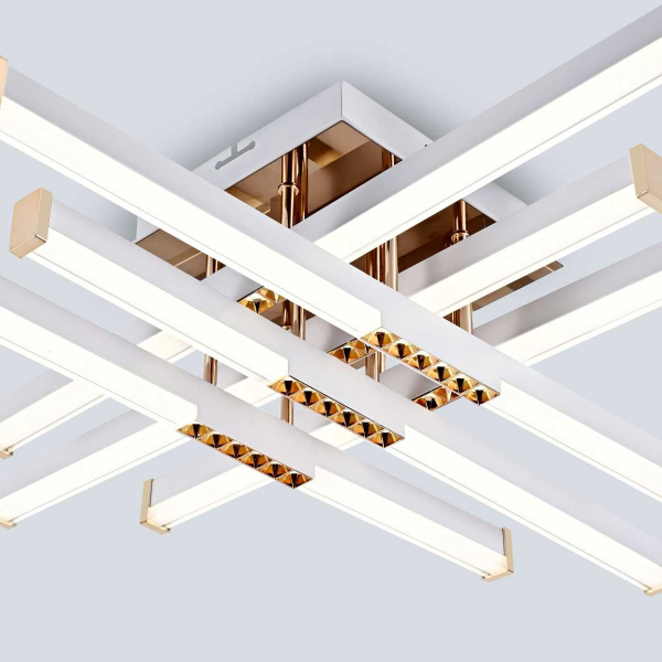 Потолочный cветильник LED4U L9376-700 WH Потолочный cветильник LED4U L9376-700 WH