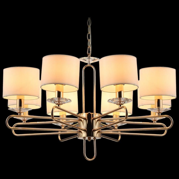 Потолочный светильник ILLUMICO IL6196-8P-17 GD Потолочный светильник ILLUMICO IL6196-8P-17 GD