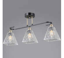 Потолочный светильник ILLUMICO IL0782-3CSQ-25 BK AB AREZZO