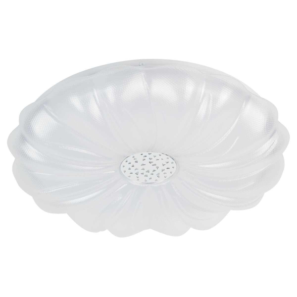 Светильник потолочный светодиодный ЭРА Классик без ДУ SPB-6 Muze 48W-5K WH+CH 5000К белый/шампань Б0070187