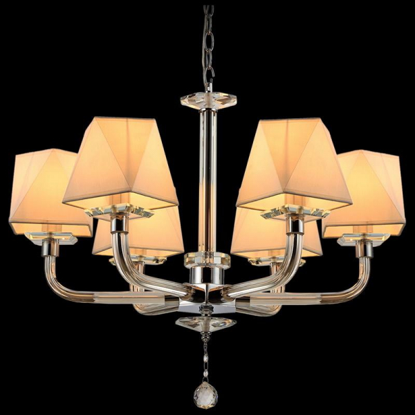 Потолочный светильник ILLUMICO IL6189-6P-27 CR Потолочный светильник ILLUMICO IL6189-6P-27 CR
