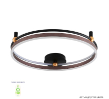 Потолочный светодиодный светильник Crystal Lux Fernando PL72W Led Coffee/Black