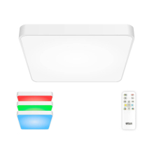 Потолочный светодиодный светильник с пультом ДУ Citilux Купер RGB Белый CL724K95G0