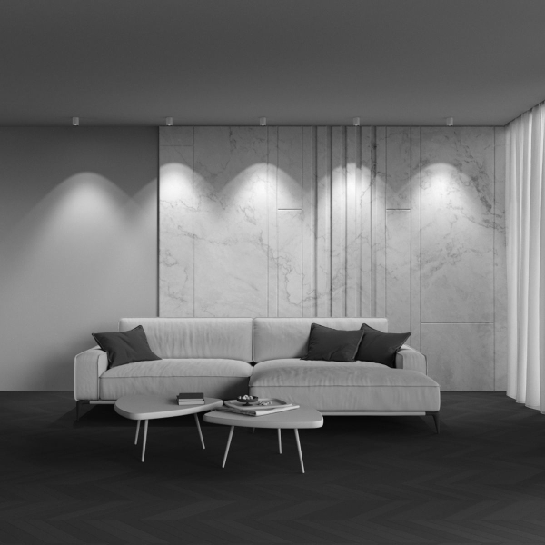 Потолочный светодиодный светильник Maytoni Technical Ceiling Alfa LED C064CL-8W2.7K-RD-WB