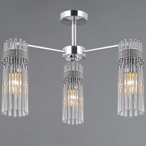 Светильник потолочный Illumico IL0761-3CSQ-25 CR GENOA Светильник потолочный Illumico IL0761-3CSQ-25 CR GENOA