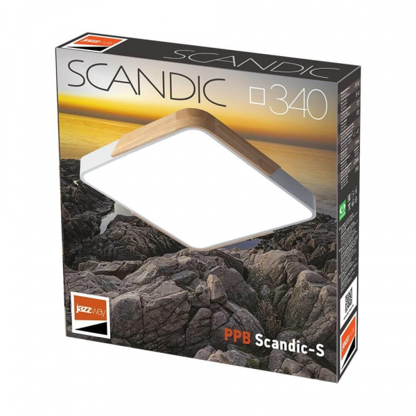Потолочный светодиодный светильник Jazzway PPB Sсandic-S 5037373 Потолочный светодиодный светильник Jazzway PPB Sсandic-S 5037373