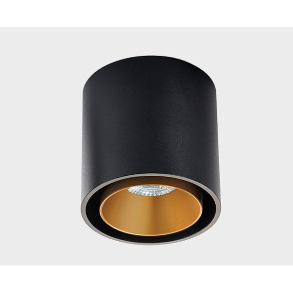 Потолочный светильник Italline SKY black + SKY R gold