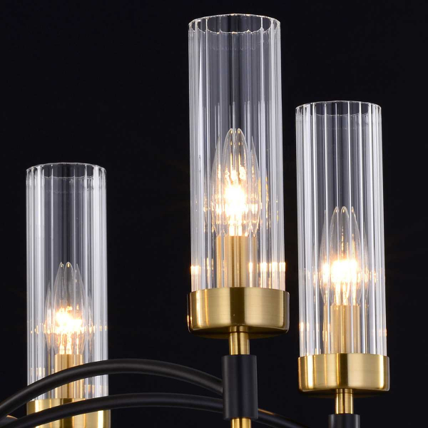 Потолочный светильник ILLUMICO IL5177-6PLS-29 BRASS TUBO Потолочный светильник ILLUMICO IL5177-6PLS-29 BRASS TUBO