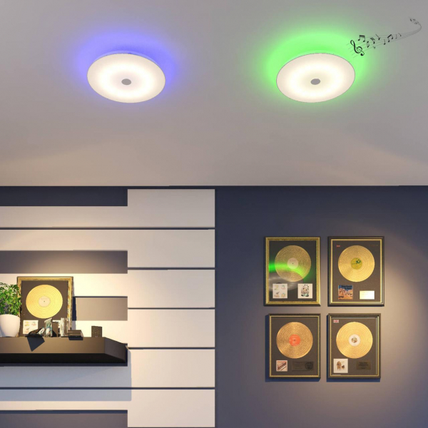 Потолочный светодиодный светильник Sonex Vasta led Roki muzcolor 4629/DL Потолочный светодиодный светильник Sonex Vasta led Roki muzcolor 4629/DL
