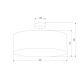 Потолочный светильник TK Lighting 3998 Rondo Beige