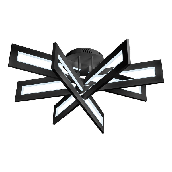 Потолочный светодиодный светильник iLedex Stalker 9082-R800-X 128W BK Потолочный светодиодный светильник iLedex Stalker 9082-R800-X 128W BK