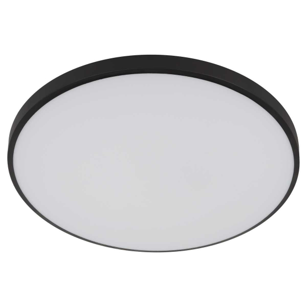 Светильник потолочный светодиодный ЭРА Классик без ДУ SPB-6 Slim Base BK 24W-5K 5000К Б0069771