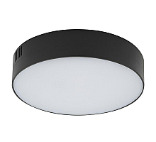 Потолочный cветильник Nowodvorski Lid Round Led Black 10416