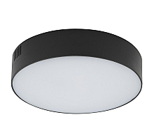 Потолочный cветильник Nowodvorski Lid Round Led Black 10416