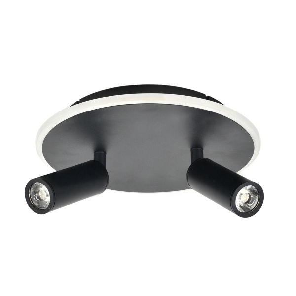 Потолочный светодиодный светильник Escada 20046SMA/02LED BK Потолочный светодиодный светильник Escada 20046SMA/02LED BK