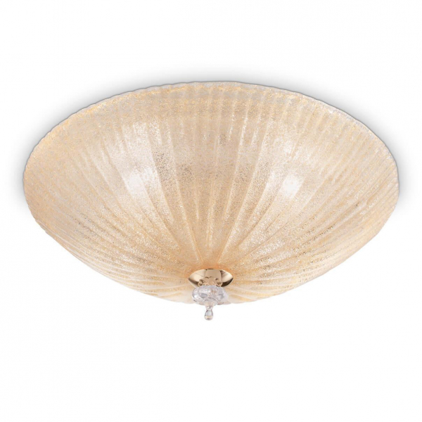 Потолочный светильник Ideal Lux Shell PL6 Ambra 140193 Потолочный светильник Ideal Lux Shell PL6 Ambra 140193
