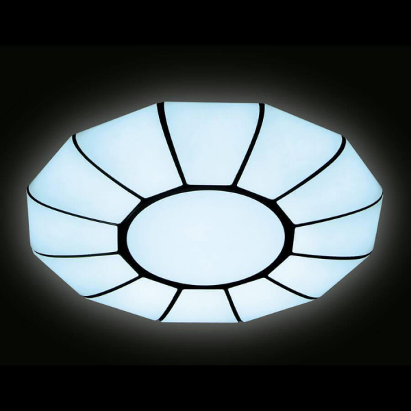 Потолочный светодиодный светильник Ambrella light Orbital Parrus FP2313L WH 114W D480 Потолочный светодиодный светильник Ambrella light Orbital Parrus FP2313L WH 114W D480