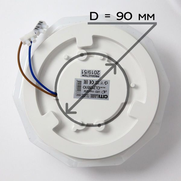 Потолочный светодиодный светильник Citilux Диамант Смарт CL713A10G Потолочный светодиодный светильник Citilux Диамант Смарт CL713A10G