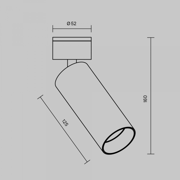 Потолочный светильник Technical C055CL-L12W2.7K-W-W Потолочный светильник Technical C055CL-L12W2.7K-W-W