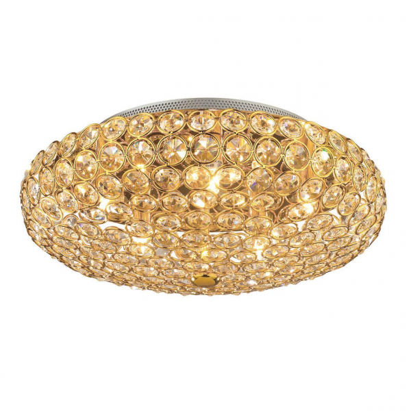 Потолочный светильник Ideal Lux King PL5 Oro 073187 Потолочный светильник Ideal Lux King PL5 Oro 073187