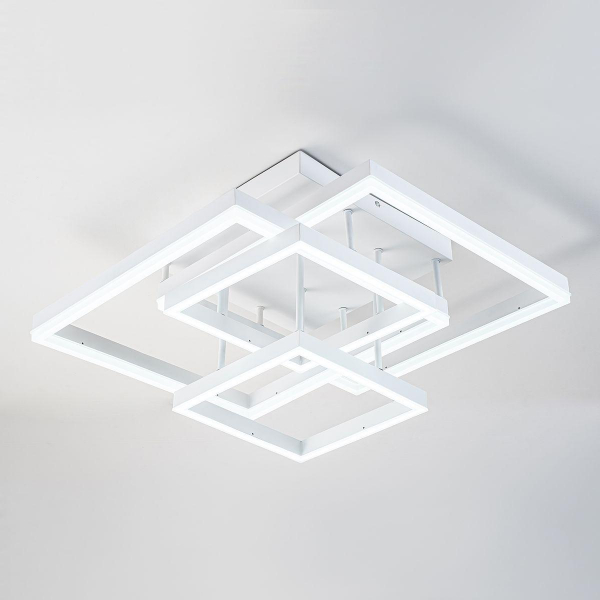Потолочный светодиодный светильник Escada Union 10229/4LED White Потолочный светодиодный светильник Escada Union 10229/4LED White