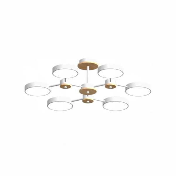 Потолочный cветильник LED4U L3216-730 WH Потолочный cветильник LED4U L3216-730 WH