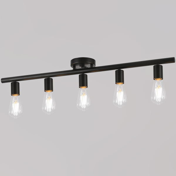 Потолочный светильник ILLUMICO IL2012-5C-79 BK Потолочный светильник ILLUMICO IL2012-5C-79 BK