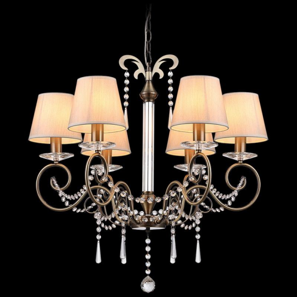 Потолочный светильник ILLUMICO IL6182-6P-27 AB Потолочный светильник ILLUMICO IL6182-6P-27 AB