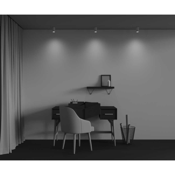 Потолочный светильник Maytoni Technical Ceiling Calipso TR218-1-GU10-BK