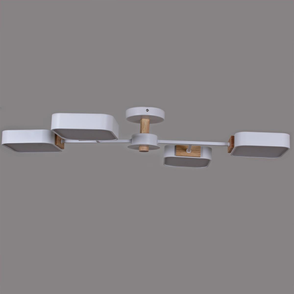 Светильник потолочный Reluce 03363-0.3-04 WH+WOOD Светильник потолочный Reluce 03363-0.3-04 WH+WOOD